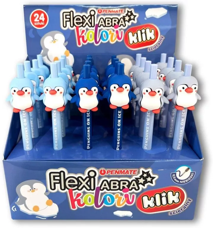 Długopis ścieralny Flexi Abra Peguin - tantis.pl