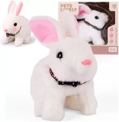 Pluszowa maskotka Królik z dźwiękiem
