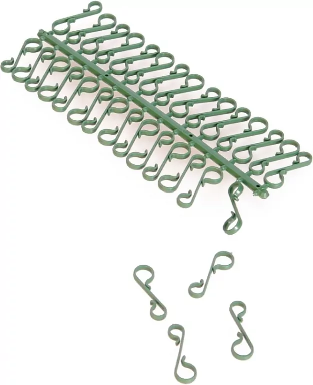 Haczyki plastikowe do ozdób, 60 sztuk - tantis.pl