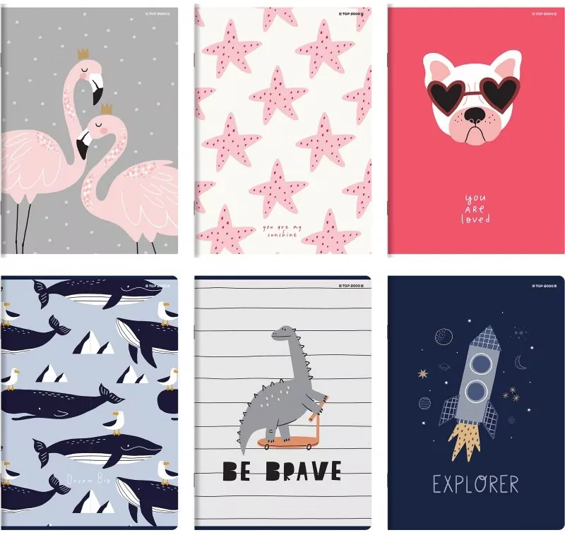 Zeszyt Top 2000: A4, 32k, Kratka - tantis.pl