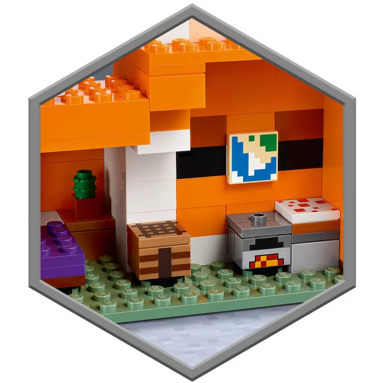 LEGO® Minecraft™. Siedlisko lisów. 21178 - tantis.pl