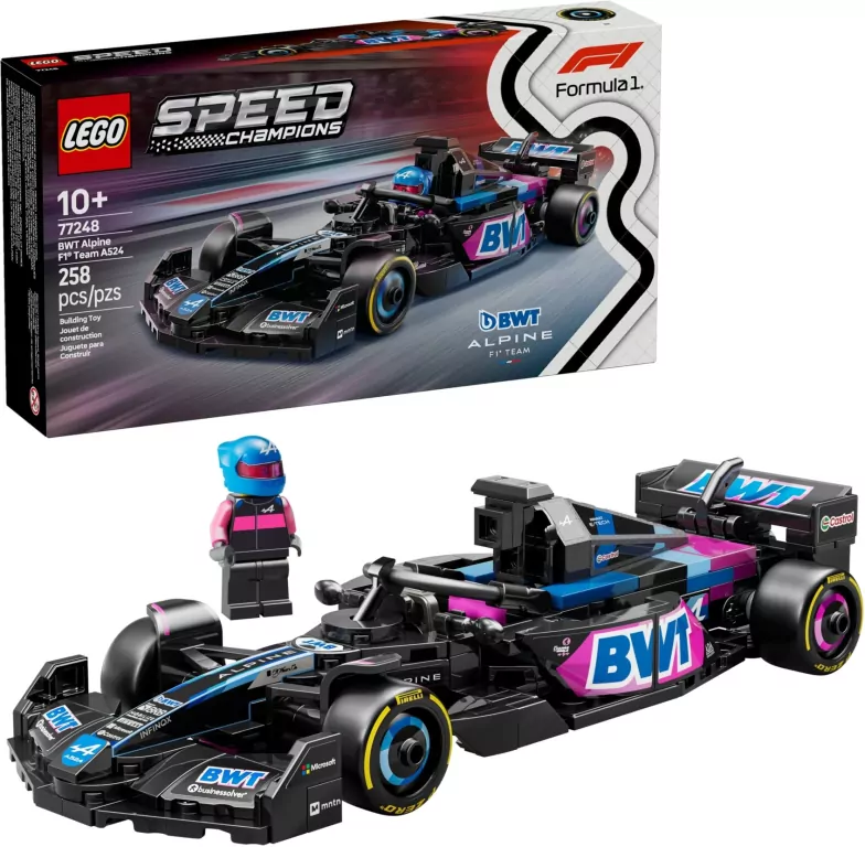 LEGO® Bolid F1® BWT Alpine Team A524 77248 - tantis.pl