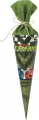 Rożek tyta pierwszoklasisty Fast Wheels 35cm - tantis.pl
