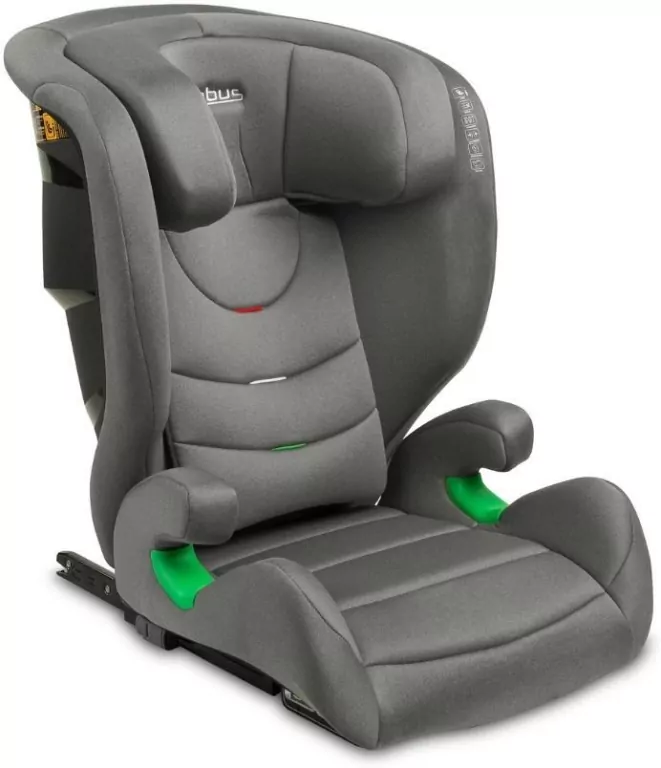 Caretero Fotelik Nimbus grafitowy (100-150cm) - tantis.pl