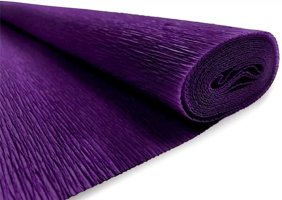 Krepina premium 113 200x50cm purpura - tantis.pl