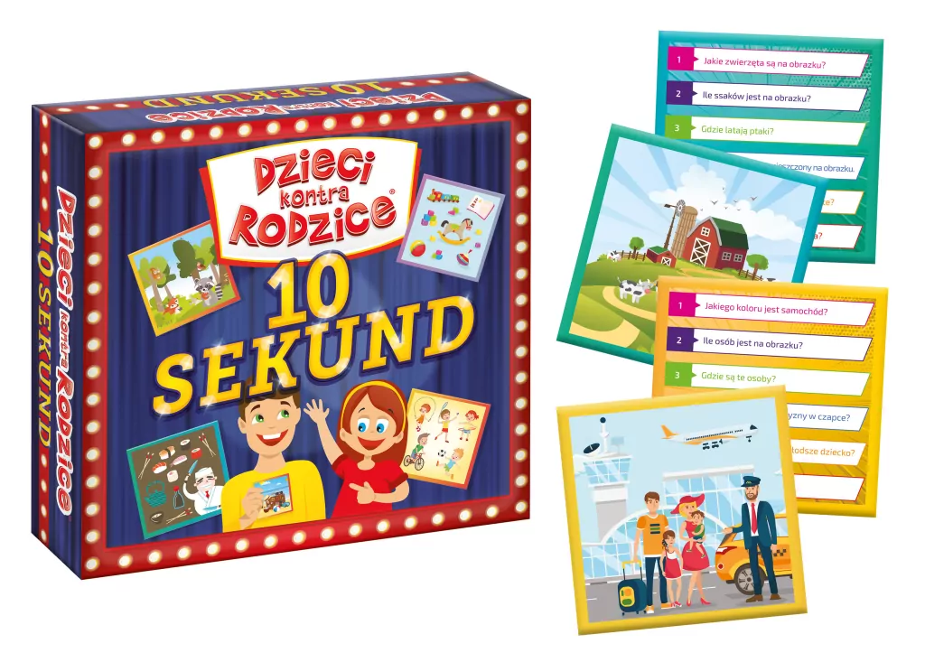 Dzieci kontra rodzice. 10 sekund - tantis.pl