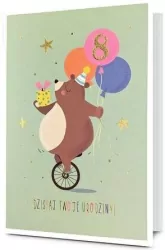 Karnet B6 Urodziny 8