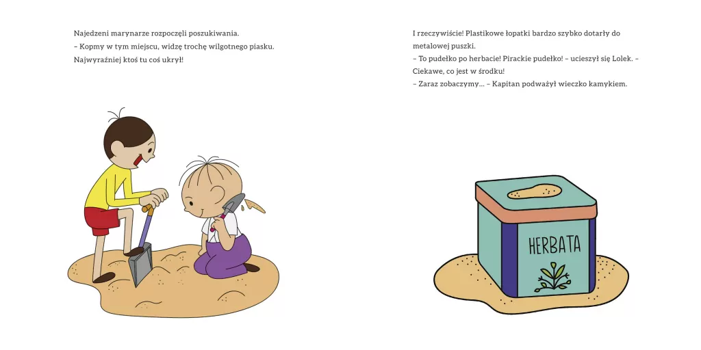 Bolek i Lolek i piracka przygoda. Bajka o odwadze - tantis.pl