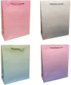 Torebka prezentowa S Gradient z tłoczeniem mix - tantis.pl