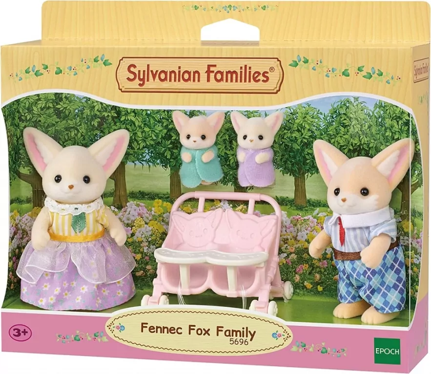 Rodzina lisów pustynnych. Sylvanian Families - tantis.pl