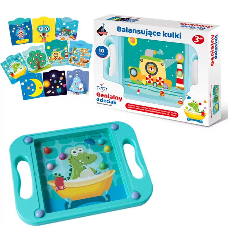 Balansujące kulki. Genialny dzieciak - tantis.pl