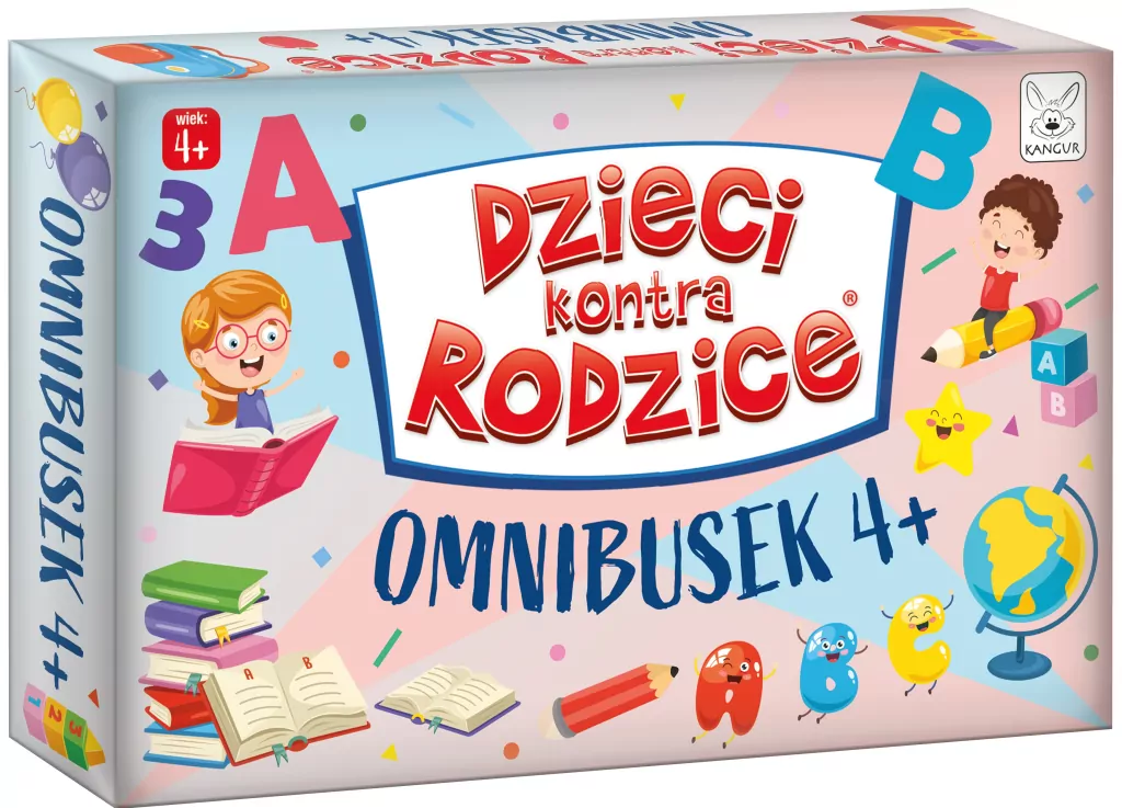 Dzieci kontra Rodzice. Omnibusek 4+ - tantis.pl