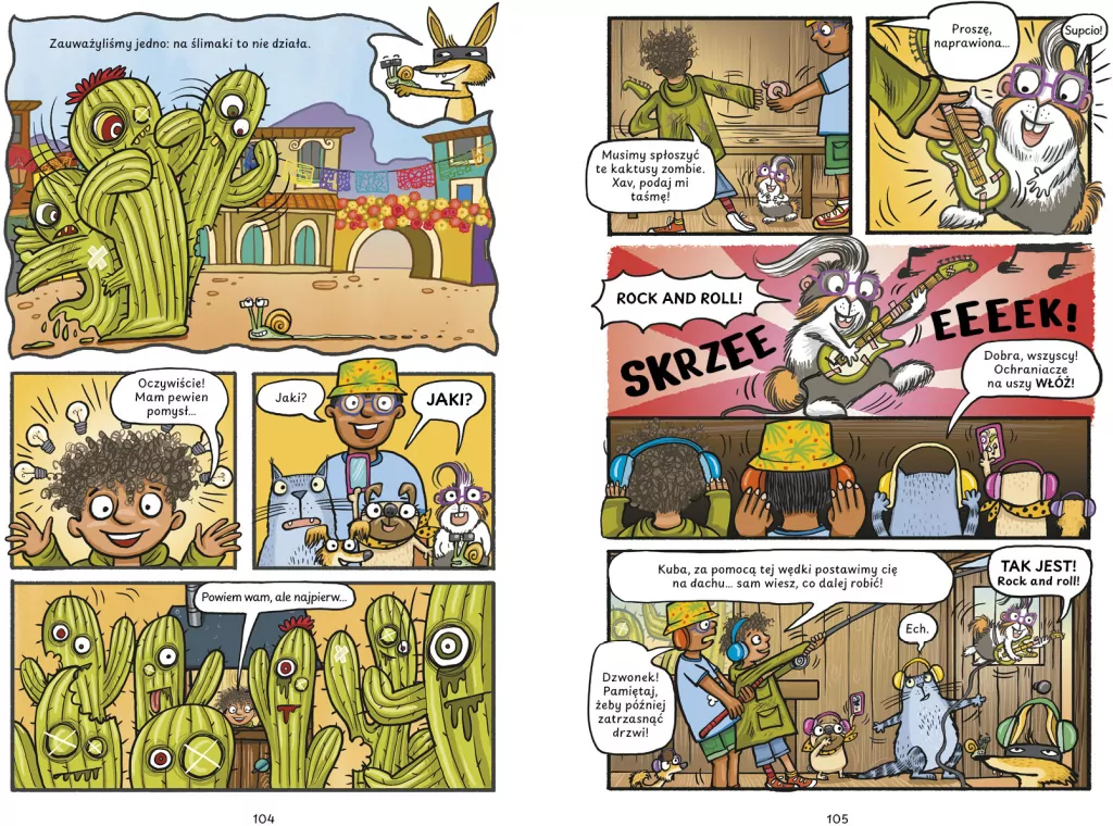 Kurze wzgórze. Kaktus zombie atakuje - tantis.pl