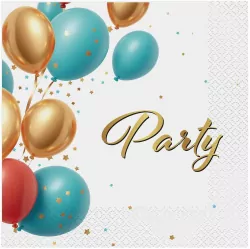 Serwetki papierowe Party 33x33cm
