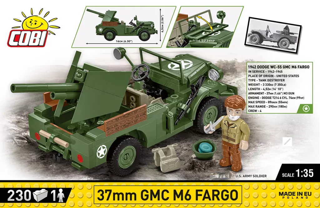GMC M6 Fargo. Historical Collection. World War II - tantis.pl