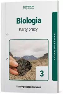Biologia - Biologia 3. Karty pracy. Zakres podstawowy. Szkoły ponadpodstawowe