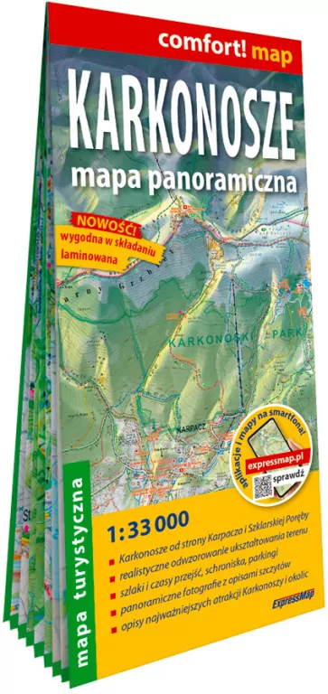 Comfort! map Karkonosze 1:33 000 - tantis.pl