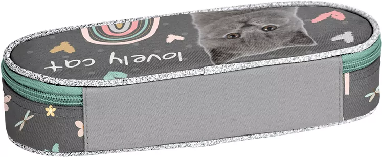 Piórnik owalny Lovely Cat PP26CS-013 - tantis.pl