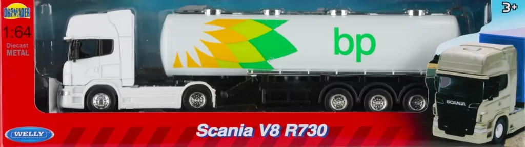 Cysterna Scania V8 R730, BP 1:64 - tantis.pl