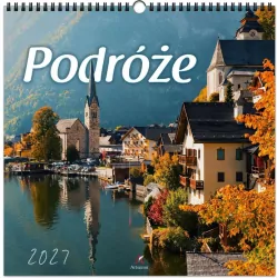 Kalendarz 2027 wieloplanszowy 33x33cm Podróże