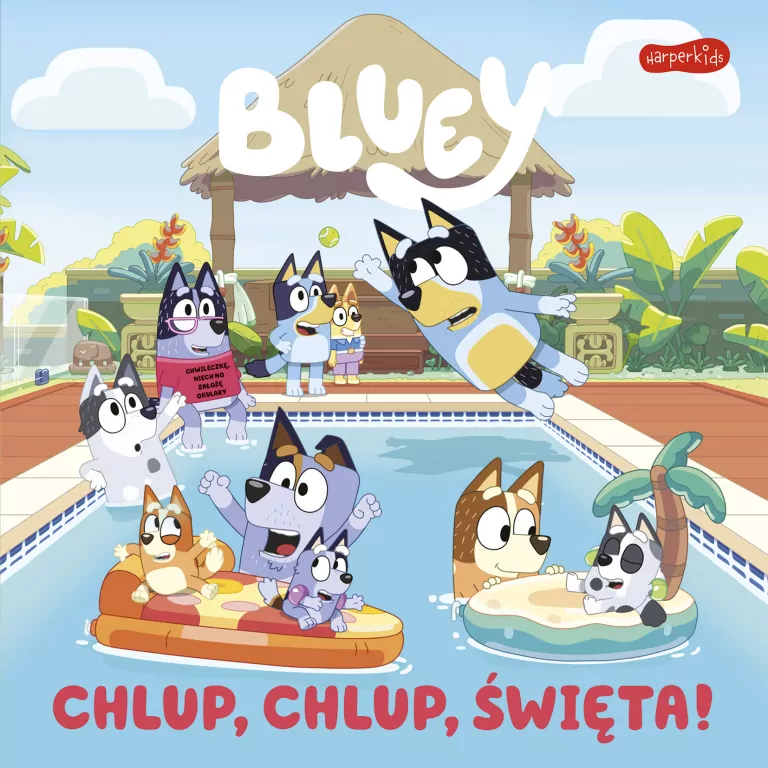 Bluey. Chlup, chlup, Święta! Moja czytanka - tantis.pl