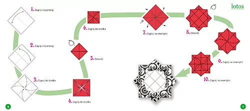 Kwiaty. Składam origami - tantis.pl