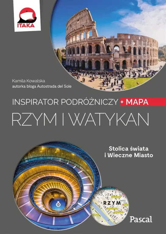 Rzym i Watykan. Inspirator podróżniczy + mapa - tantis.pl