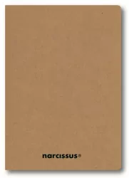 Zeszyt A5/56K kratka Eco Kraft