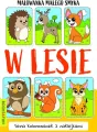 W lesie. Malowanka małego smyka - tantis.pl