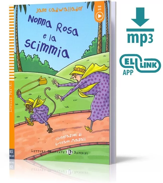 LW Nonna Rosa e la scimmia + audio online A1 - tantis.pl