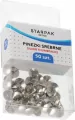 Pinezki metalowe srebrne 50szt - tantis.pl