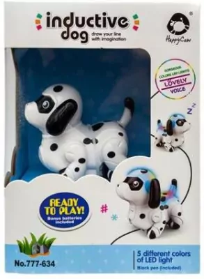 Piesek chodzący po czarnej linii 238251 HH POLAND