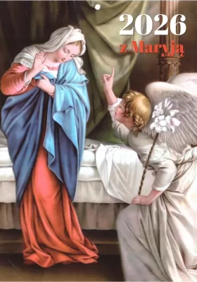 Kalendarz 2026 ścienny z Maryją