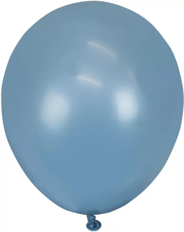 Balony pastelowe jednokolorowe niebieski 10szt - tantis.pl