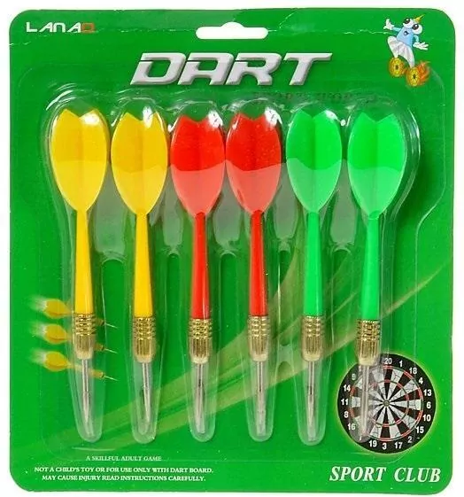 ADAR. Strzałki do dart, 6 sztuk - tantis.pl
