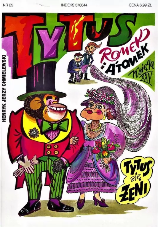 Tytus się żeni. Tytus, Romek i A'Tomek. Księga XXV - tantis.pl