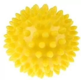 Piłka rehabilitacyjna żółta 6,6cm - tantis.pl