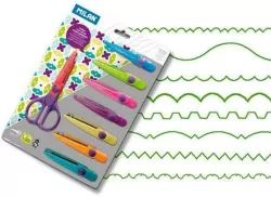 Nożyczki do wycinania wzorów z 8 ostrzami