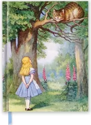 Notatnik A4 gładki.  Alicja w Krainie Czarów