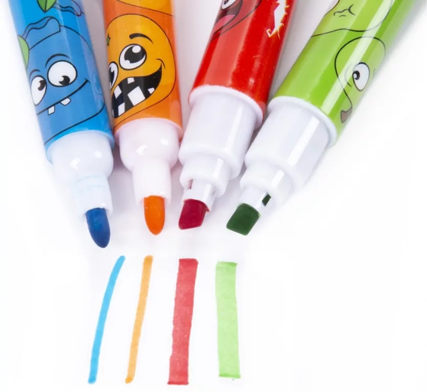 Pisaki zapachowe dwustronne 6 kolorów KIDEA - tantis.pl