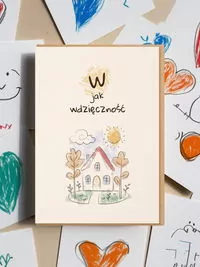 Karnet okolicznościowy W jak wdzięczność - tantis.pl