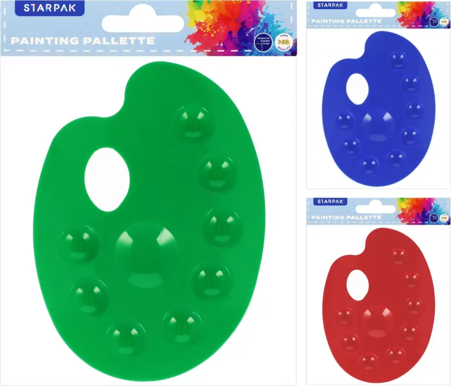 Paleta do farb owalna, mix - tantis.pl
