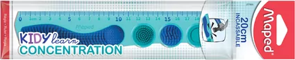 Linijka KidyLearn Concentration 20cm MAPED - tantis.pl