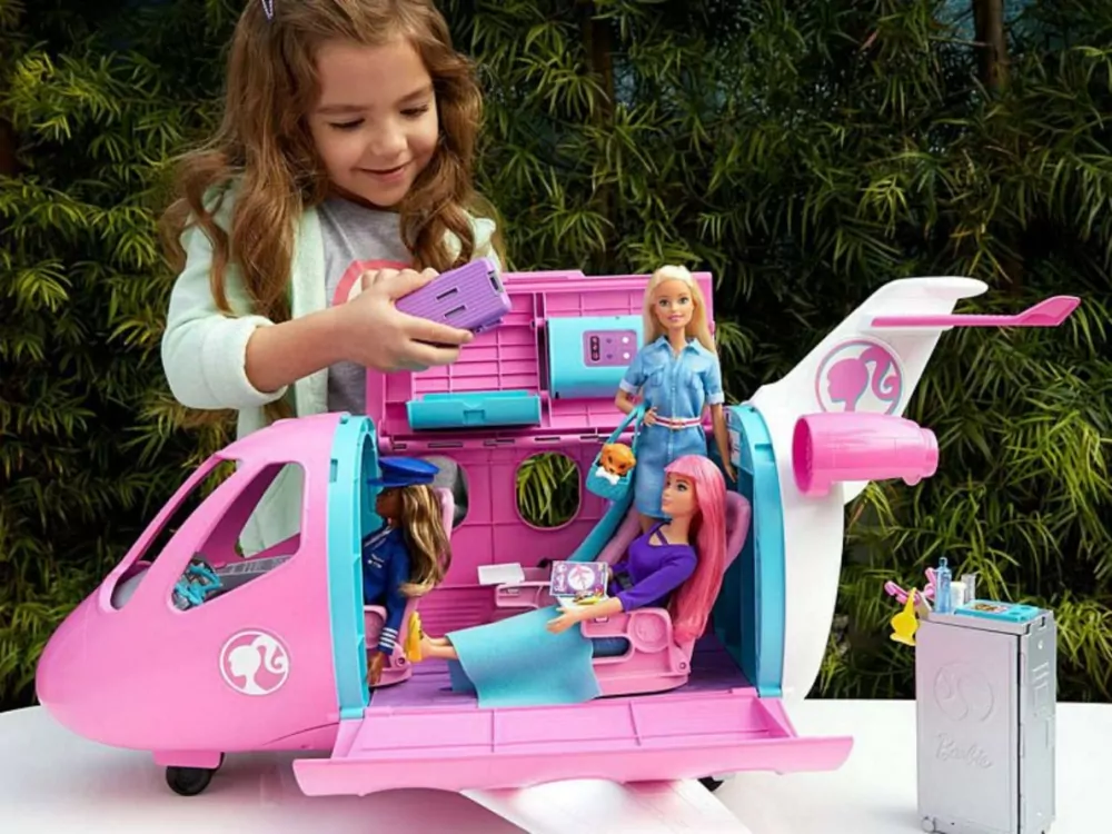 Lalka Barbie Pilotka + Samolot - tantis.pl