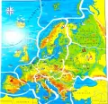 Geo puzzle - Europa ABINO - tantis.pl