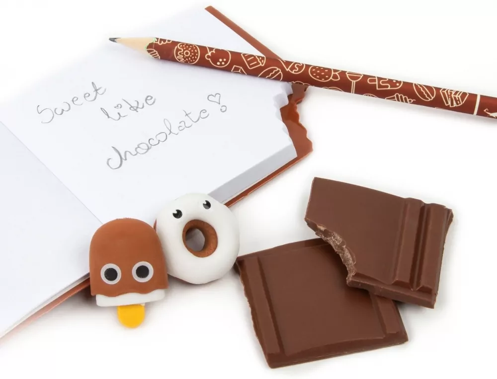 KIDEA. Pachnący pamiętnik czekolada + akcesoria - tantis.pl