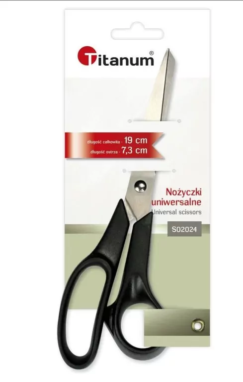 Nożyczki ergonomiczne, 19cm - tantis.pl
