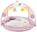 Chicco Mata dla niemowlaka 3w1 z melodiami i projektorem różowa - tantis.pl