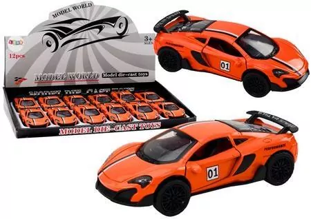 Auto sportowe 1:32 pomarańczowe - tantis.pl