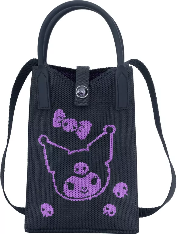 Torebka na ramię Kuromi Black - tantis.pl